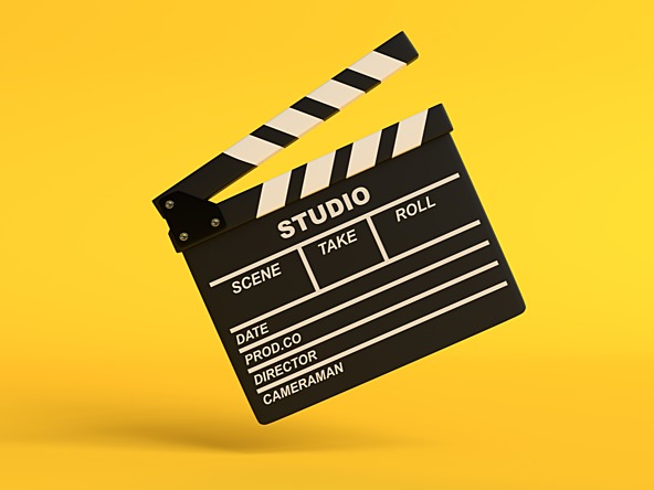 Film clapperboard